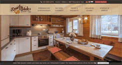 Desktop Screenshot of dorfbaeck.at